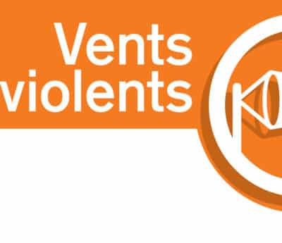 Alerte vigilance Orange : Vents violents